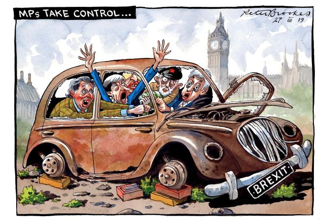 Peter Brookes (The Times, 27-03-2019)